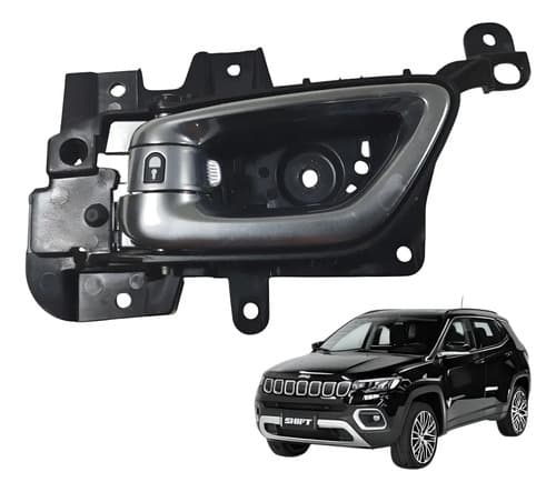Maçaneta Interna Porta Dianteira Esquerda Jeep Compass 2022 Dianteira — foto 1 de 6