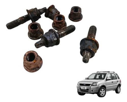 Kit Parafuso Porcas Tubagem Ford Ecosport 2006 A 2012 — foto 1 de 6