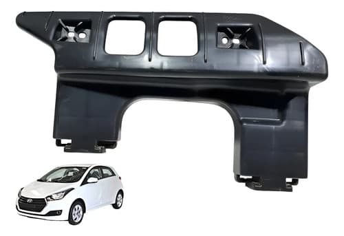 Guia Suporte Esquerdo Parachoque Traseiro Hyundai Hb20 2016 — foto 1 de 7