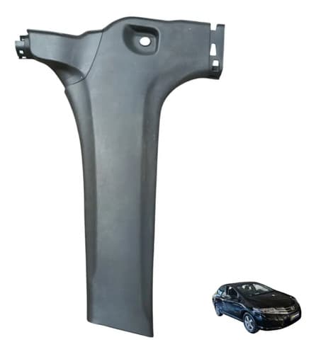 Moldura Inf Coluna Traseira Esq Honda City 1.5 Lx 2009/2014 — foto 1 de 6