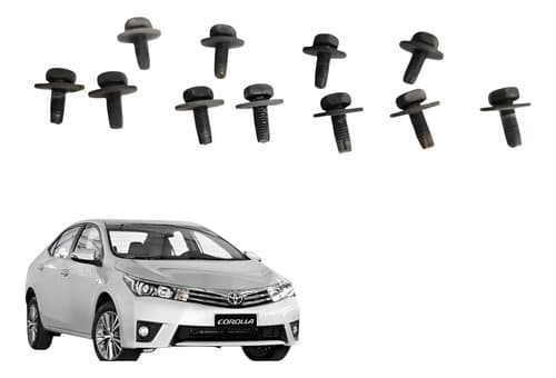Kit Parafusos Suporte Churrasqueira Toyota Corolla 2.0 2014 — foto 1 de 5