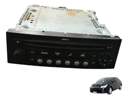 Rádio Cd Player Citroen C4 Pallas 2.0 2012 Original — foto 1 de 6