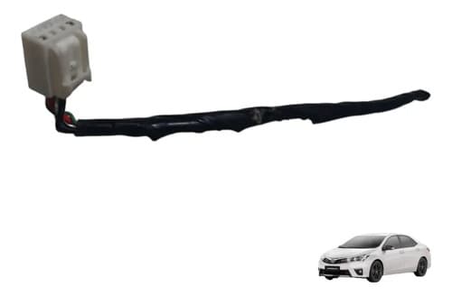 Plug Conector Fechadura Elétrica Diant Dir Corolla 2.0 2017 — foto 1 de 5