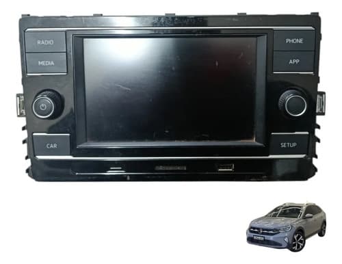 Central Multimídia Volkswagen Nivus 1.0 Tsi 2023 Original — foto 1 de 6