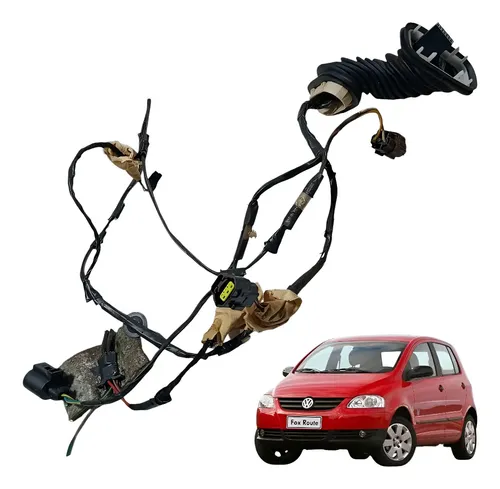 Chicote Porta Dianteira Direita Volkswagen Fox 1.6 2006 — foto 1 de 7