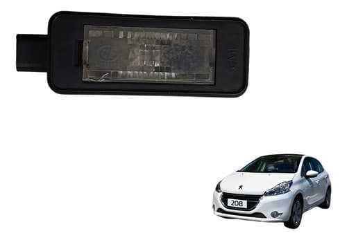Lanterna Placa Lado Dir Peugeot 208 2014/15 — foto 1 de 6