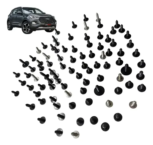 Kit Parafuso Acabamento Painel Chery Tiggo 5x 2022 — foto 1 de 6