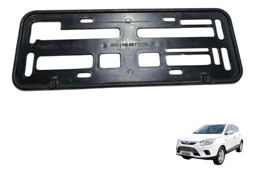 Moldura Suporte Placa Diant/tras Jac T6 2.0 15/16 Original — foto 1 de 6