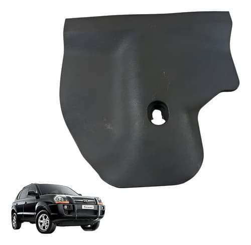 Acabamento Direito Console Central Hyundai Tucson 2008/2013 Cinza — foto 1 de 5