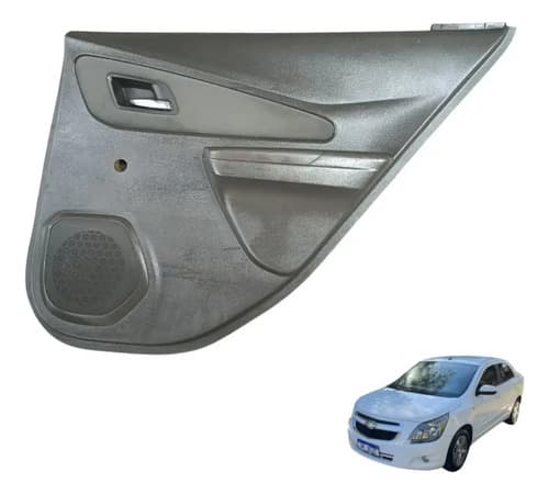 Forro De Porta Traseiro Dir Gm Cobalt Lt 1.8 2013/2019 — foto 1 de 5
