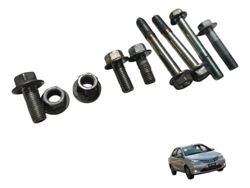 Kit Parafusos Fixação Coxins Motor Câmbio Etios 1.3 2015 — foto 1 de 6