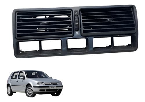 Difusor Moldura Central Ar Painel Vw Golf Sapão 2001 A 2006 — foto 1 de 7