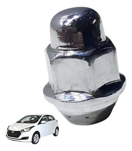 Porca Roda Hyundai Hb20 1.0 3cc 2016 — foto 1 de 7