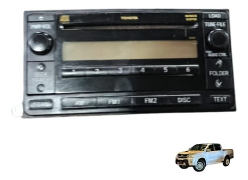Rádio Automotivo Original Toyota Hillux 2011 — foto 1 de 6