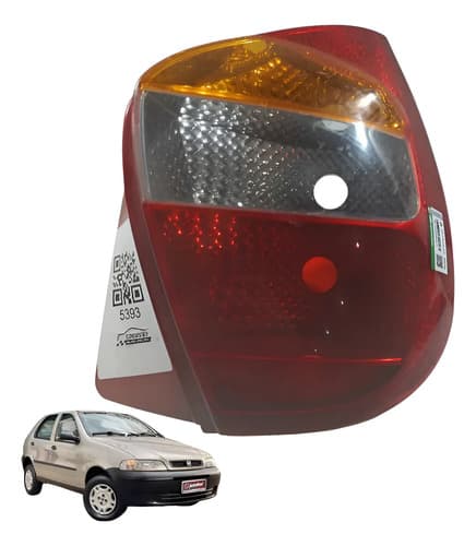 Lanterna Lado Direito Fiat Palio Fire 16v 2000 A 2005 Vermelho — foto 1 de 7
