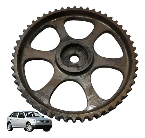 Polia Virabrequim Volkswagen Gol Polo Fox 1.0 2002/2010 — foto 1 de 7