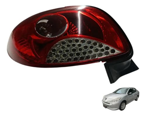 Lanterna Tras Esquerda Peugeot 207 Passion 1.4 2013 Original — foto 1 de 7