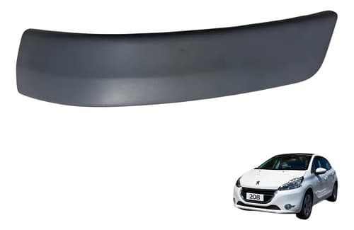 Moldura Puxador Porta Traseira Direita Peugeot 208 2014/2015 — foto 1 de 5