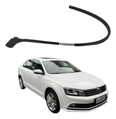 Borracha Vedação Inf Porta Diant Esquerdo Vw Jetta Tsi 2016 — foto 1 de 5