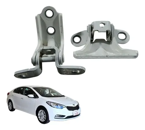 Par Dobradiça Porta Dianteira Esquerda Kia Cerato 2014 — foto 1 de 6