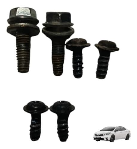 Kit Porca Parafuso Console Toyota Corolla 2.0 16v 2017/2018 — foto 1 de 5