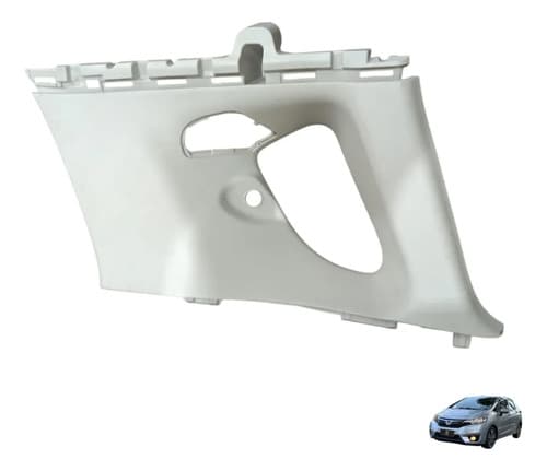 Acabamento Da Coluna Traseira Direita Original Do Honda Fit — foto 1 de 6