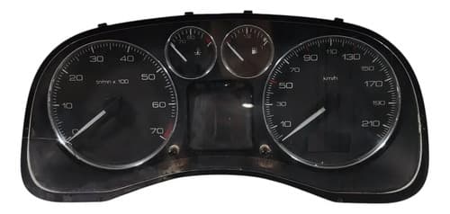 Painel De Instrumentos Peugeot 307 1.6 Hatch 2008 Preto — foto 1 de 6