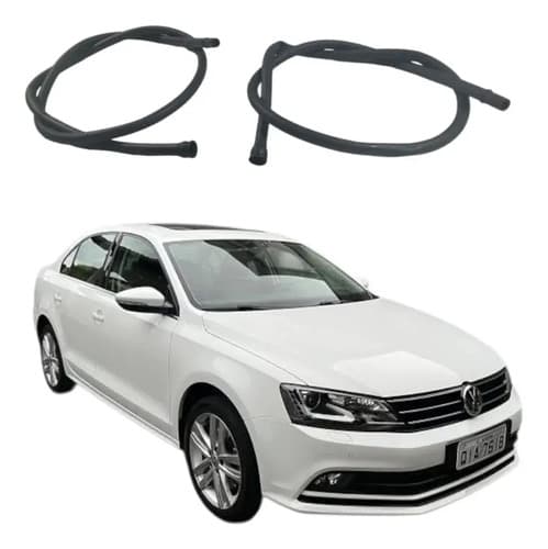 Par Mangueira Dreno Água Teto Solar Vw Jetta 2.0 Tsi 2016 — foto 1 de 6