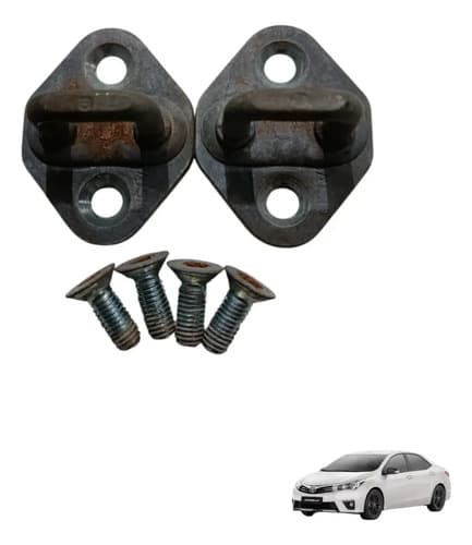 Kit Parafusos Batente Porta Traseiros Toyota Corolla 2017/18 — foto 1 de 6