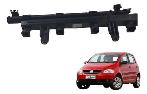 Flauta Bico Injetor Volkswagen Fox 1.6 2006 — foto 1 de 6