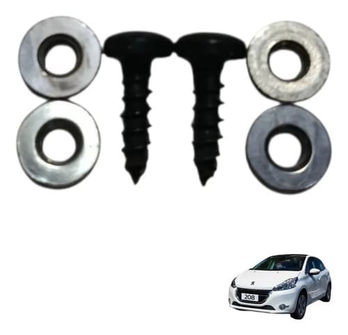 Kit Porca Parafuso Vidro Traseiro Esq Peugeot 208 1.5 2014 — foto 1 de 5