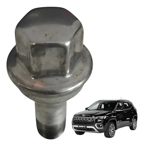 Parafuso Porca Da Roda Jeep Compass 1.3 Turbo Flex 2022 Preto — foto 1 de 7