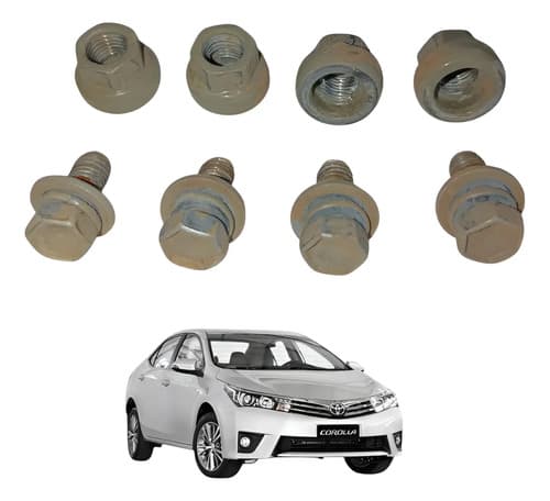 Parafusos Alma Para-choque Traseiro Toyota Corolla 2014/2015 — foto 1 de 6