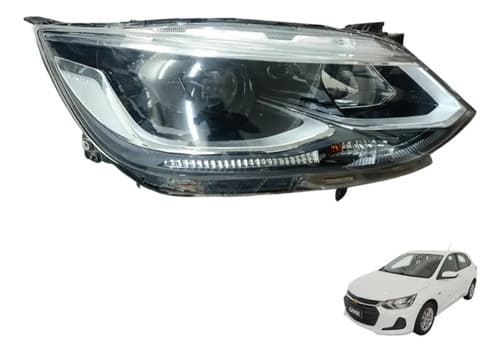 Farol Dianteiro Direito Gm Onix Turbo 1.0 2021 Original — foto 1 de 6