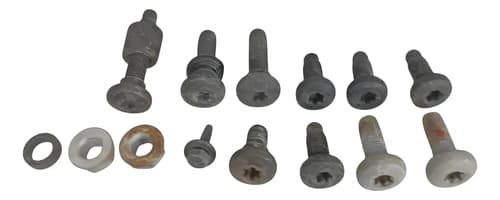 Kit Parafusos Completo Cinto Segurança Chevrolet Onix Joy 14 — foto 1 de 6