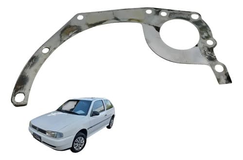 Chapa Entre Motor E Cambio Volkswagen Gol 1996 Preto — foto 1 de 7