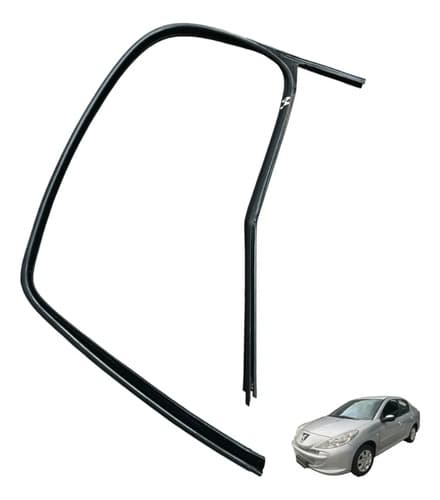 Borracha Porta Tras Esquerda Peugeot 207 Passion 1.4 2013 — foto 1 de 4