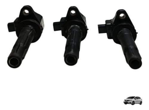 Kit 3 Bobina Ignição Honda Fit 1.4 2014 Original — foto 1 de 6