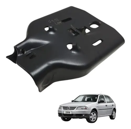 Suporte Cinto Direção Tras Direito Volkswagen Gol G4 2006/14 Preto — foto 1 de 5