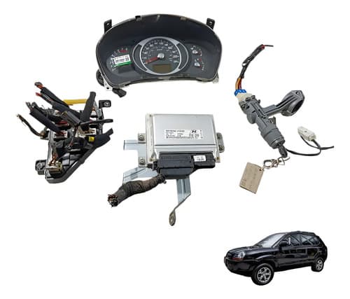 Kit Code Modulo Injeção Hyundai Tucson 2.0 Manual 2007/2013 — foto 1 de 7