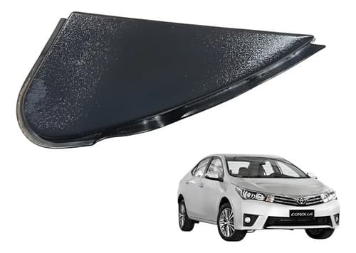 Acabamento Moldura Retrovisor L.d Toyota Corolla 2014/15 Preto — foto 1 de 6