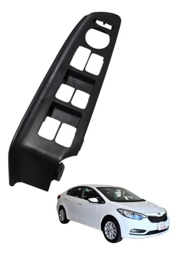 Moldura Botao Vidro Elétrico Esquerdo Kia Cerato 2014 — foto 1 de 5