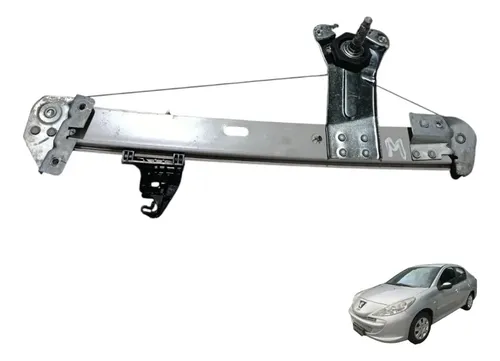 Máquina Vidro Porta Tras Esquerda Peugeot 207 Passion 1.4 13 — foto 1 de 6