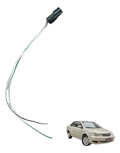Plug Conector Black Light Luz Freio Corolla Seg 1.8 16v 2007 — foto 1 de 6