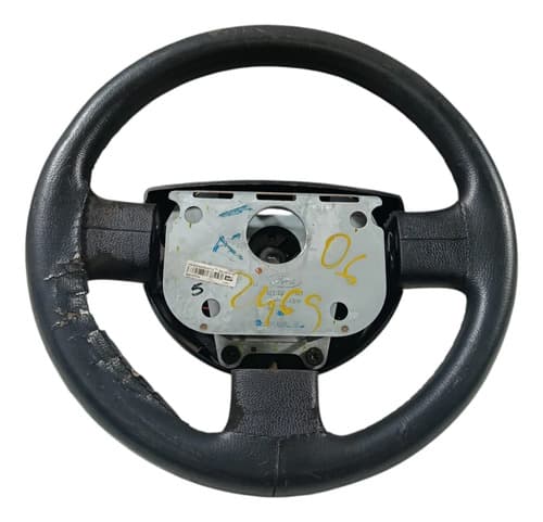 Volante Direção Ford Fiesta 2002 A 07 1.0 Supercharger Preto — foto 1 de 6