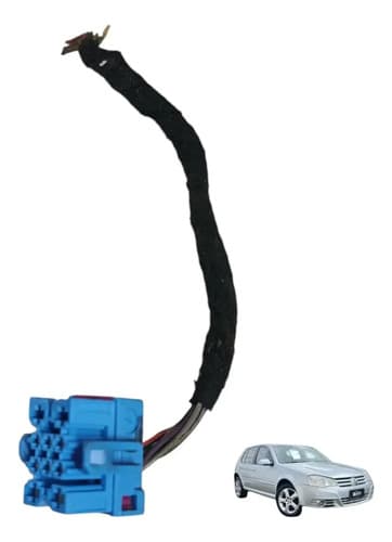 Plug Conector Central Chicote Ligação Vw Golf Sportline 2008 — foto 1 de 5
