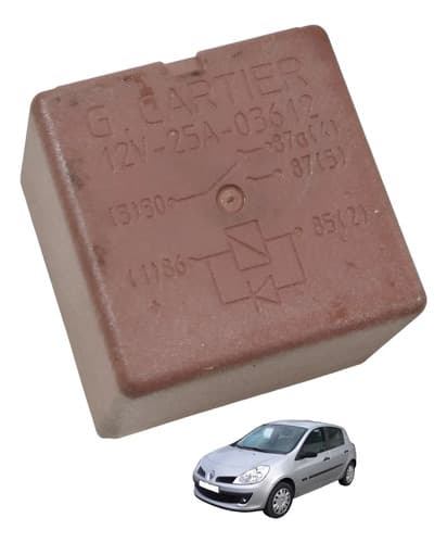 Rele Auxiliar Renault Clio 1.6 2006/2012 — foto 1 de 5