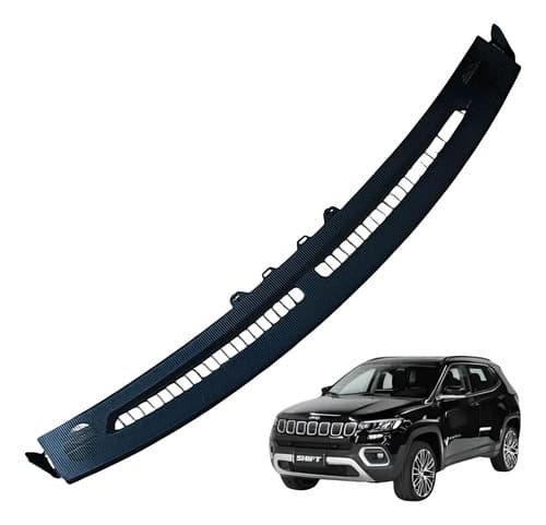 Grade Churrasqueira Interna Jeep Compass Turbo Suporte 2022 Preto — foto 1 de 6