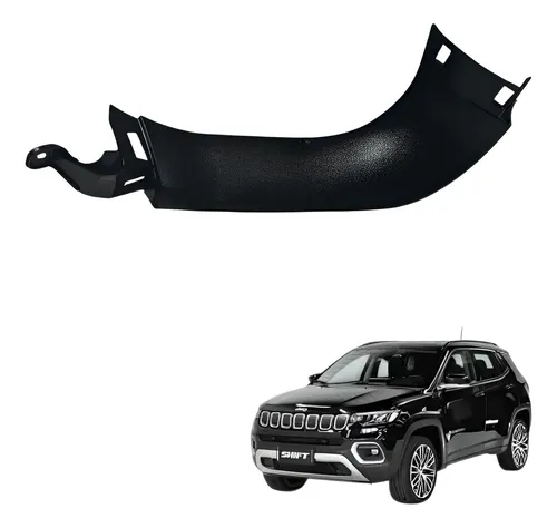 Moldura Esquerdo Tampa Traseira Jeep Compass 1.3 Flex 2022 Preto — foto 1 de 7