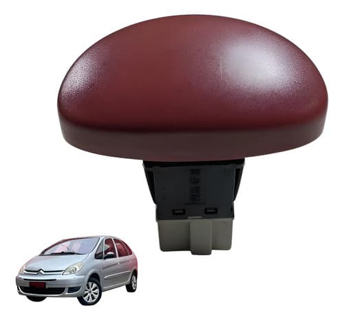Botão Pisca Alerta Citroen Xsara Picasso 2008 A 2012 Vermelho — foto 1 de 6